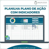 Planilha Plano de Ação em Excel com Dashboard Loja das Planilhas